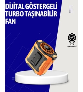 5000mAh Şarjlı Soğutma Fanı Taşınabilir