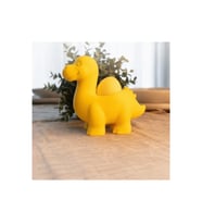 Alvera Dinozor Yumurtalık – 3D Baskı Sevimli Eggosaurus Yumurta Tutucu-Sarı