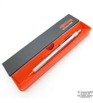 Rotring 800 Mekanik Kurşun Kalem, Krom 0.7 mm  İsme Özel Kalem (Siyah-Gri)