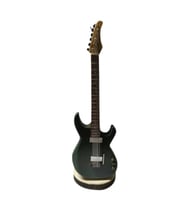 Minyatür Elektro Gitar Haki Masa Üstü Hediyelik Eşya (14x3)