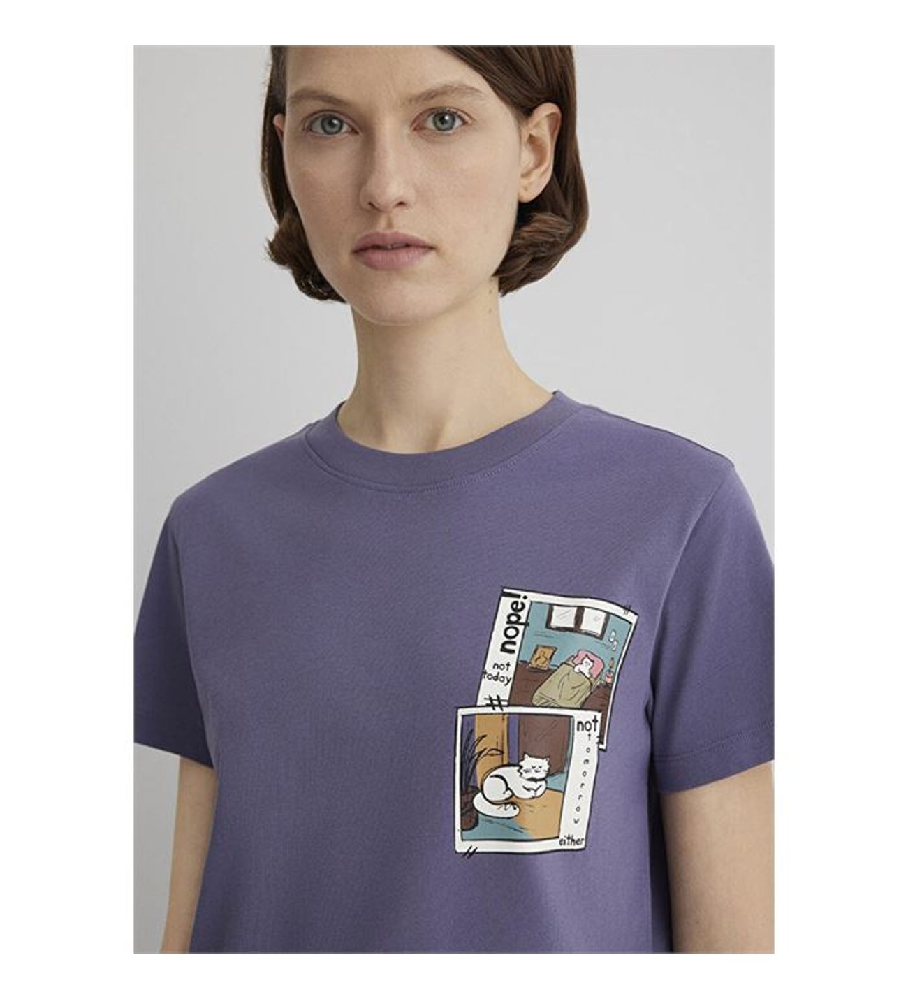 Mavi Mor Kadın T-Shirt M1613200-70608