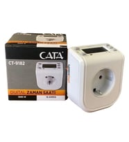 CATA DİJİTAL ZAMAN SAATİ (CT-9182) (Beyaz)