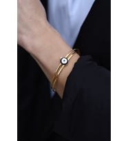 14 Ayar Altın Ema Nazarlık Modeli Ajda Ve Kolye Charm 