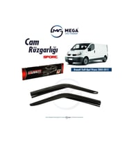 Cam Rüzgarlığı Renault Traffic 2003-2015 ile uyumlu (Siyah)