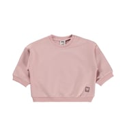Civil Baby Civil Basic Kalp Etiketli 6-18 Ay Sweatshirt - Lila (Pudra Pembe)