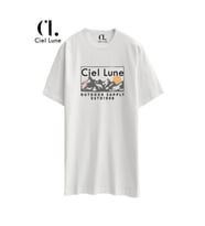 Nevermind Unisex Ciel Lune Oversize Tshirt (Beyaz)