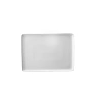 Şık 27x20 cm Dikdörtgen Servis ve Sunum Tabağı Beyaz