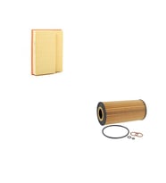 Bosch Filtre Bakım Seti Mercedes C200 D W202 75 Beygir 1993-1995 Dizel Hava + Yağ filtre