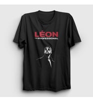 Presmono Unisex Siyah The Professional Film Leon T-Shirt 247278tt