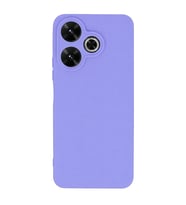 Redmi 13 4G Kılıf First Silikon - Lila