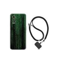 General Mobile Gm22 Pro Kılıf Desenli Silikon Boyun Askılı Matrix 1321