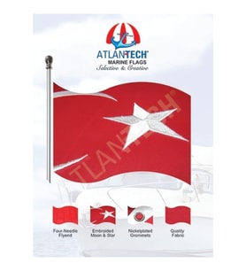 Marin Bayraklar Tr-marıne Flags Tr - Türk Bayrağı 40 X 60 Cm