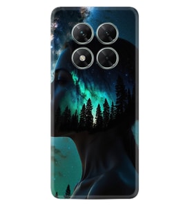 Xiaomi Poco X7 Kılıf Boutique Baskılı Resimli Woman in Tree Pcode -004