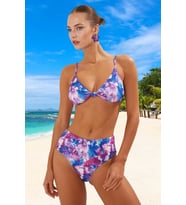 Tasarım Bikini Takımı Esnek Kumaş Hızlı Kuruyan Yüksek Konfor Yaz Koleksiyonu Plaj Ve Havuz İçin