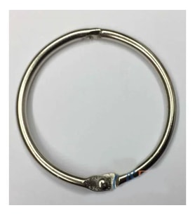 Kilitli Yuvarlak Halka, 4cm - 1 Adet