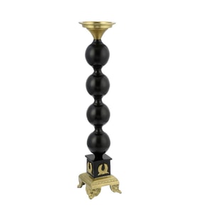 Vitale Bern Şamdan Siyah Gold 60 cm AK.IU0421