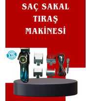 Uzun Çalışma Süreli LCD Göstergeli Saç Kesme Makinesi