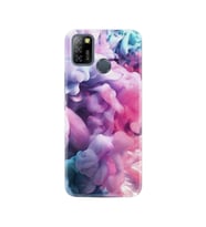 Infınıx Smart 5 Kılıf Desenli Silikon Kılıf Pink Cloud 1305