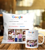 Sevgiliye Özel Dünyanın En Yakışıklı Erkeği Google Saten Yastık Ve Kupa Bardak