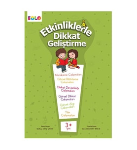 Etkinliklerle Dikkat Geliştirme 3 Yaş Berkay Dinç Çakır Eolo Yayıncılık