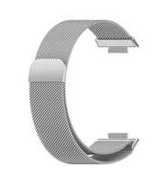 Microsonic Huawei Watch Fit 2 Milanese Loop Kordon Gümüş