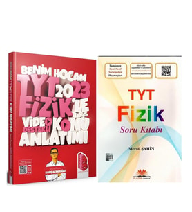 Benim Hocam 2023 TYT Fizik Konu ve Plazma Soru Bankası Seti 2 Kitap