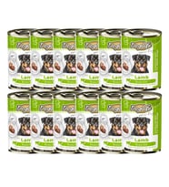 DOGLİFE KUZU ETLİ KÖPEK KONSERVE 400GR x 12 Adet
