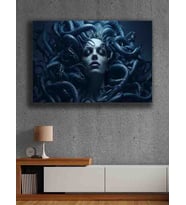 Koç stüdyo Modern tasarım kanvas tablo 50x70 (Çok Renkli)