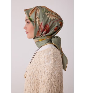Belli 2026-2027 Sonbahar Kış Sezonu Twill İpek Eşarp MSR12T 02
