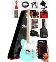 Midex TLX-50GR Tele Kasa Maple Klavye 2 Single-Coil Manyetik Elektro Gitar