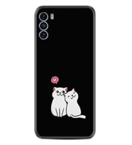Reeder S19 Max Pro S Kılıf Silikon Desen Özel Seri Love Cats 1690