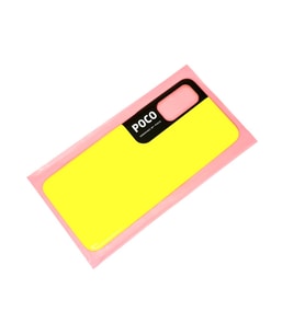 Tkgz Xiaomi POCO M3 PRO Arka Pil Batarya Kapağı SARI