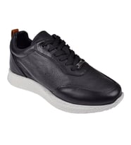 Hammer Jack Hakiki Deri Erkek Spor Ayakkabı Sneaker HJ-24260-M SİYAH