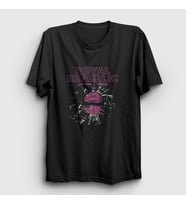 Presmono Unisex Siyah Disco Royal Republic T-Shirt 378487tt