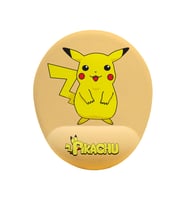Pikachu Desenli Bilek DestekliKaymaz Buruşmaz Kırılmaz Mouse Pad (Çok Renkli)