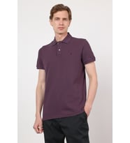 Polo Yaka Kısa Kol Cepsiz Slim Fit Pamuklu Tişört 1011260154
