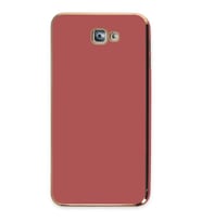 Mey İthalat® Samsung Galaxy J7 Prime Kılıf Volet Silikon - Kırmızı