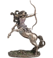WISE Centauride Dekoratif Obje – Mitolojik Kadın Kentaur Figürü Poliresin Heykel – 26 cm
