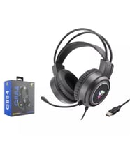Hadron G884 USB Gaming Mikrofonlu Oyuncu Kulaklığı RGB Işıklı - Siyah