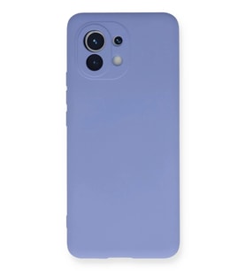 Durukar® Mi 11 Kılıf Nano içi Kadife Silikon - Lila