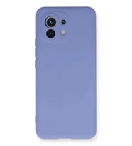 Durukar® Mi 11 Kılıf Nano içi Kadife Silikon - Lila