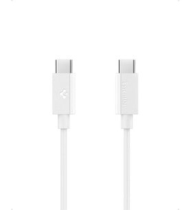 USB-C to USB-C 2 Metre Kablo 60W Güç/PPS 2.0 Desteği Super Hızlı Şarj / 480 Mbps Data Aktarım Hızı Type-C Ekstra Dayanıklı White - ACA08719
