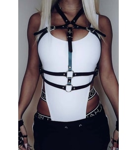 Mulvxbrf Brf02 Deri Göğüs Üzeri  Harness - Brf728 (Mulvix)