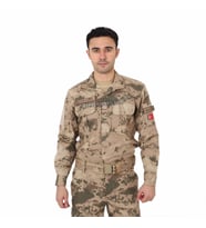 Orijinal Jandarma Kamuflaj Gömlek (Kum-Kamuflaj)