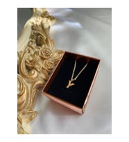 Zirkon Taşlı Minimal Gold Y Harfli Kolye
