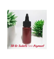Epoksi Bazlı Kırmızı Parlak Sıvı Sedefli Pigment 30 gr Hobi,sanat,ahşap,magnet