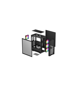 DEEPCOOL CC560-MESH-V2 4-ARGB Fanlı Gaming Mid-Tower PC Kasası