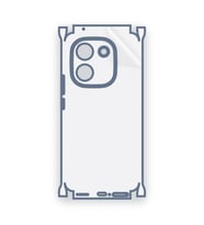 SChitec VIVO T3 Pro Uyumlu Fullbody Arka Kaplama Hidrojel Koruyucu Film