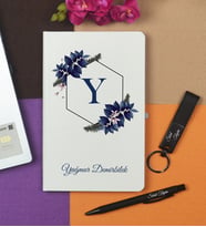 Öğretmene Hediye Arkadaşa Hediye Kişiye Özel Defter Kalem ve Anahtarlık Hediye Seti