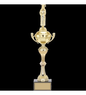 ODAK KUPA - Figürlü Kupalar - Mezuniyet Kadın Figürlü Kupalar FG-062 B - 47 cm